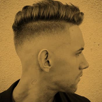 Haircut «Undercut» in Oldboy Barbershop
