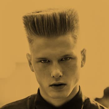 Haircut «Flat Top» in Oldboy Barbershop