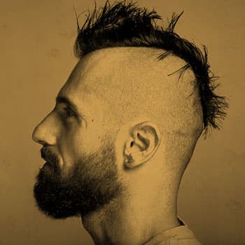 Haircut «Mohawk» in Oldboy Barbershop